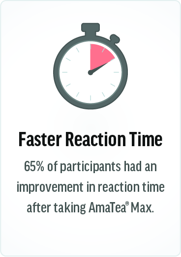 Faster Reaction Time